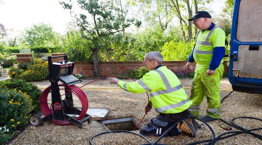 Drain air testing Kent