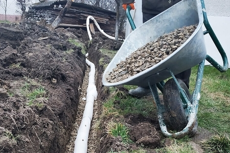 Garden drainage solutions Kent